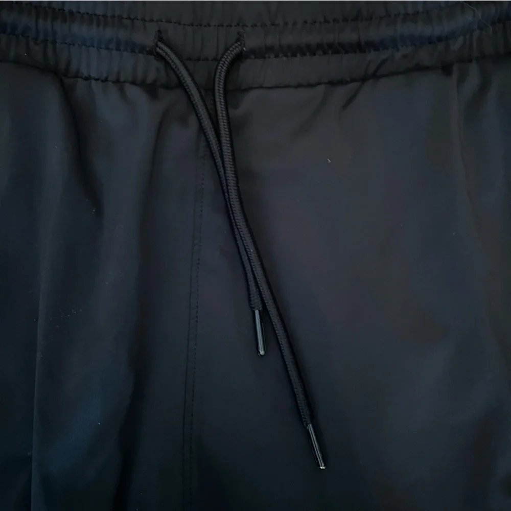 G Gradual Men's Black Jogger Pants with Logo Size Large